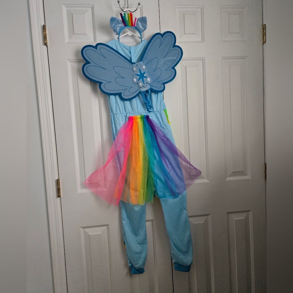 My Little Pony Rainbow Dash Costume - Kids Size Medium 8 - 10 - Picture 5 of 8